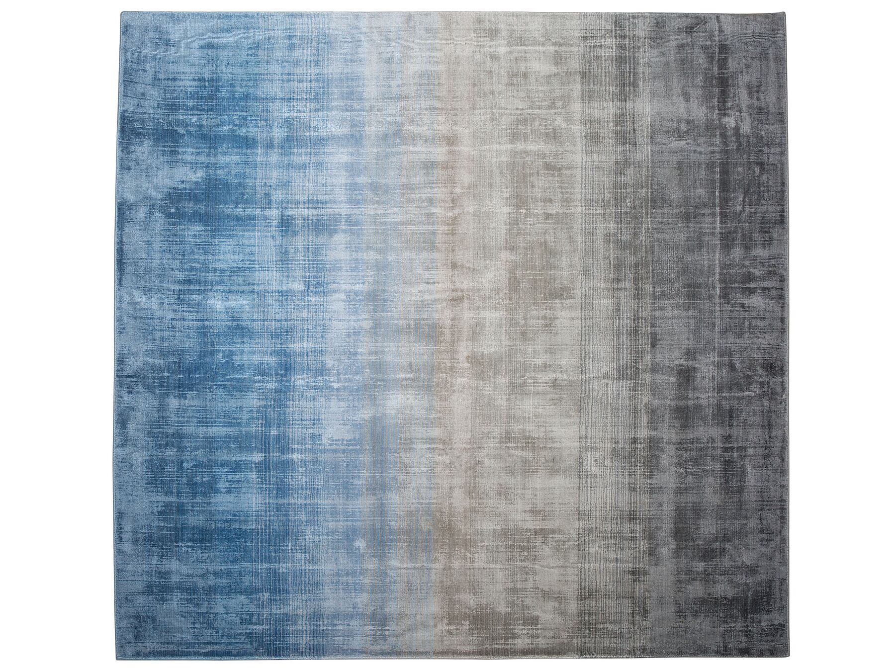 Koberec šedě-modrý 200 x 200 cm krátkovlasý ERCIS_710333
