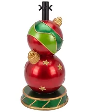 Christmas Tree Stand SKATILA 31 cm Bauble Red/ Green_1185079
