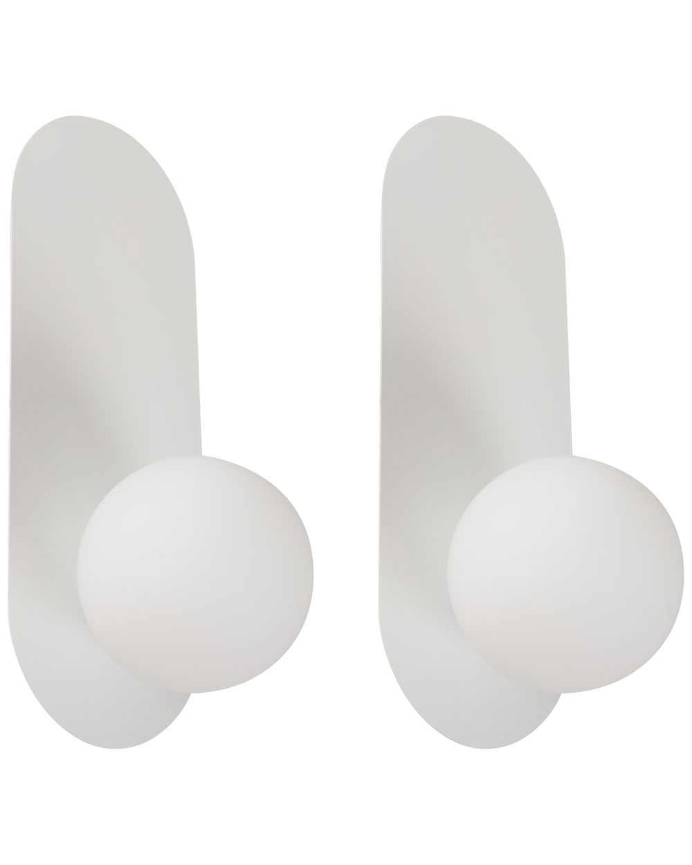 Lot de 2 lampes murales LEISI Blanc