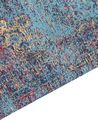 Cotton Area Rug 160 x 230 cm Blue KANSU_852282