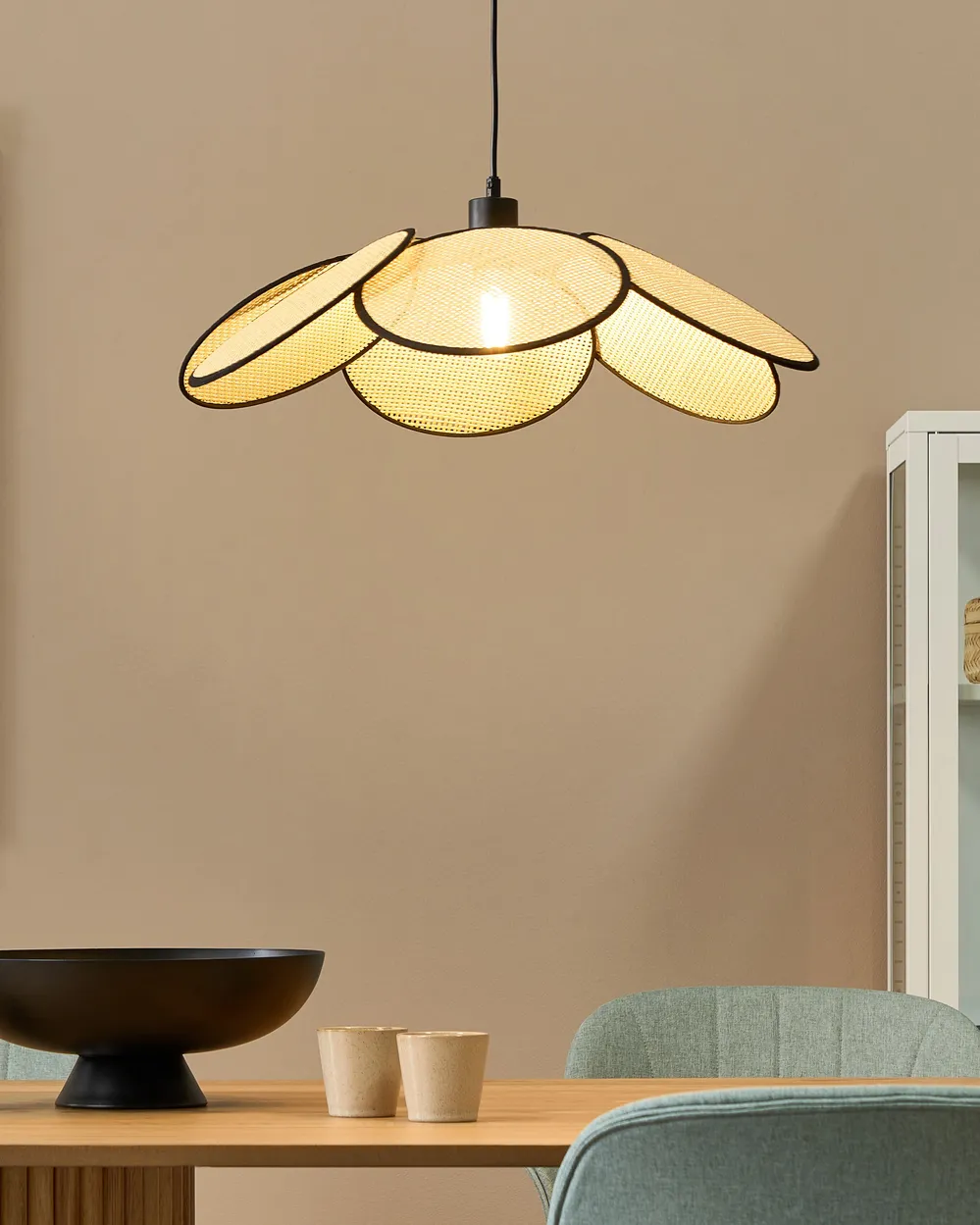 Lampa wisząca MEROO Papier Naturalny