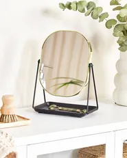 Makeup Mirror CORREZE Gold_1080434