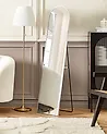 Lustro stojące BAGNOLET 150 cm Metal Srebrny