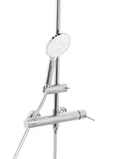 Mixer Shower Set with Rainshower PUYEHUE Silver_1000043