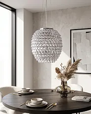 Lampa wisząca SAUER Srebrny_1151196