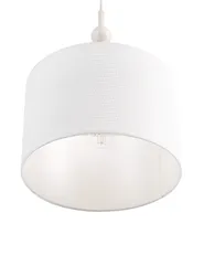 Pendant Lamp LOKY Metal White_1067566