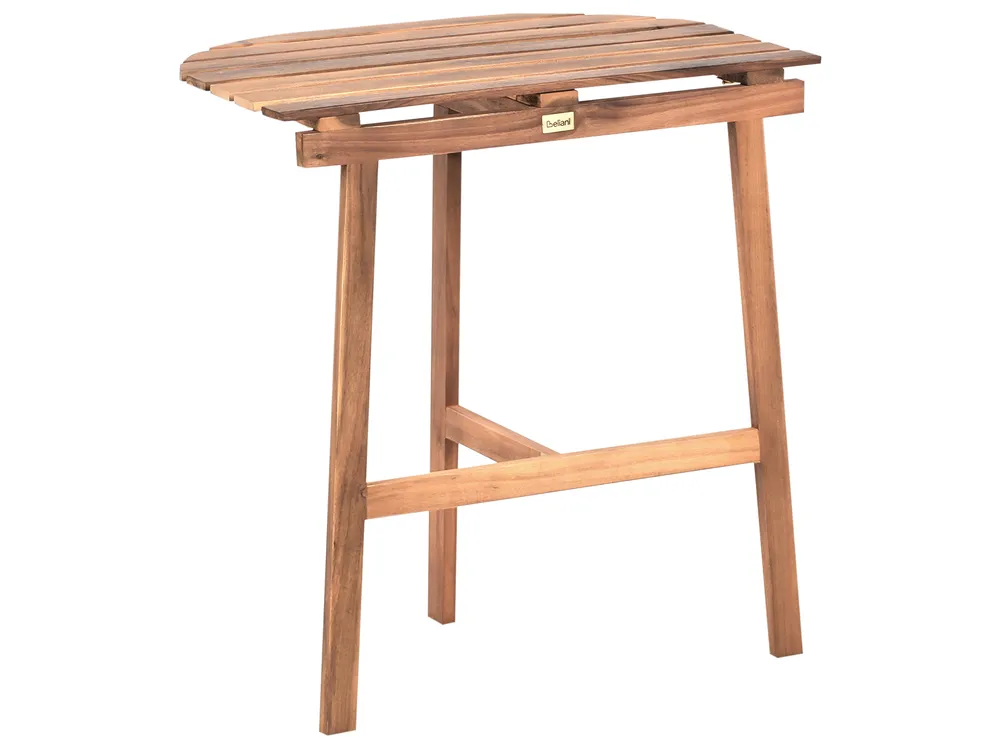 Stolik bistro OSIGO 44 cm 70 cm Drewno akacjowe Brązowy_986954
