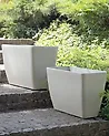 Plant Pot BARIS 74 cm Light Beige