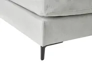 Divano angolare 3 posti MALOY Ciniglia Grigio chiaro Lato Sinistro_893602