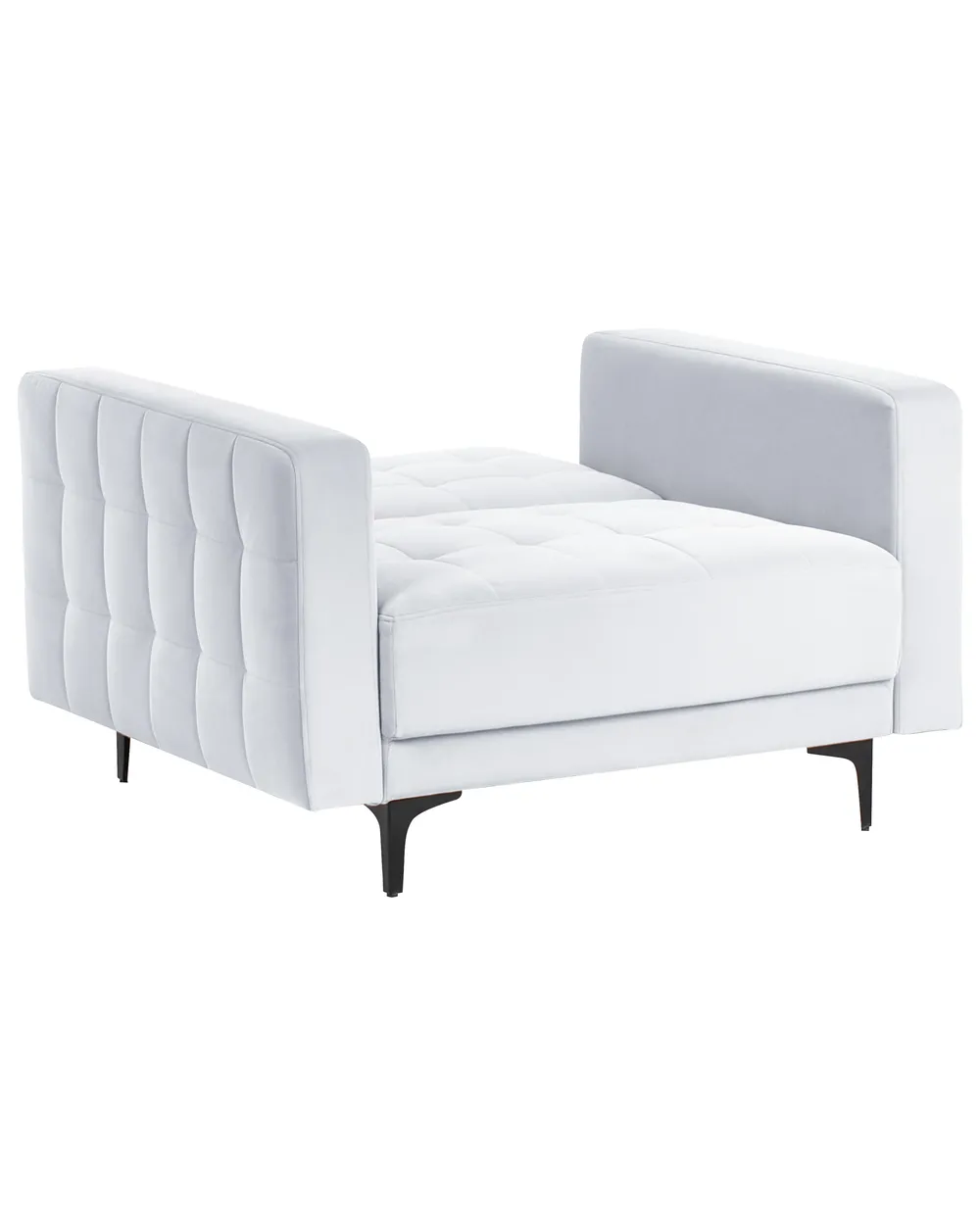 Armchair ABERDEEN Velvet Light Grey_984148