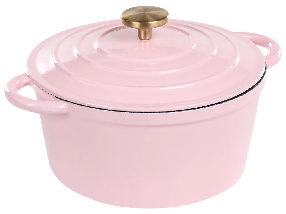 Lot de 8 pièces en fonte FEURA Rose pastel_1170239