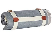 Picknickdecke LUNDA 200 x 200 cm Grau_1178965