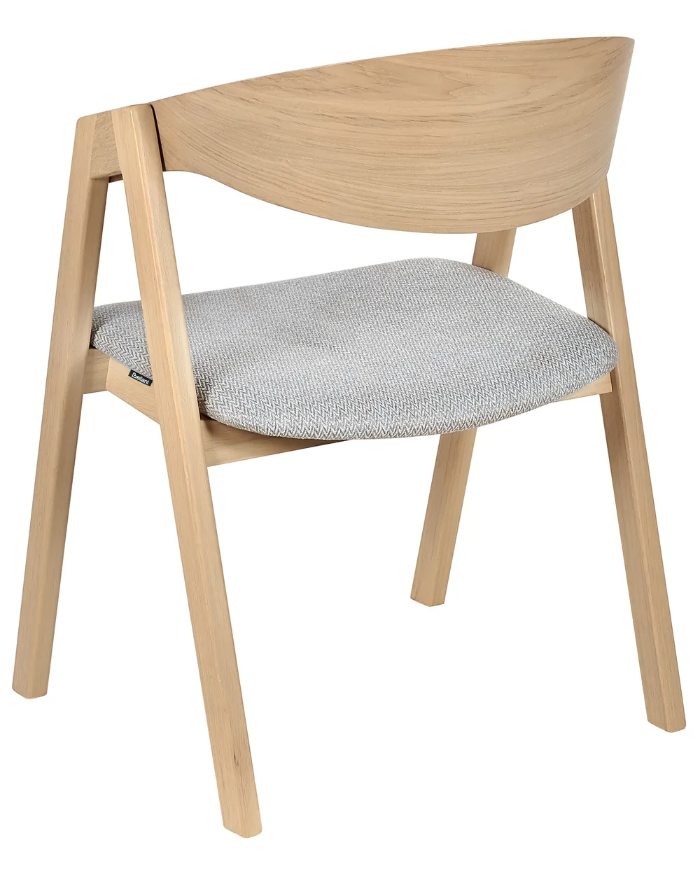 Set di 2 sedie da pranzo YUBA Legno Grigio chiaro_837230