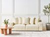 3-seters sofa i beige kordfløyel VISKAN_933814