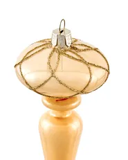 Set of 35 Baubles BLING Glass Gold_1028336