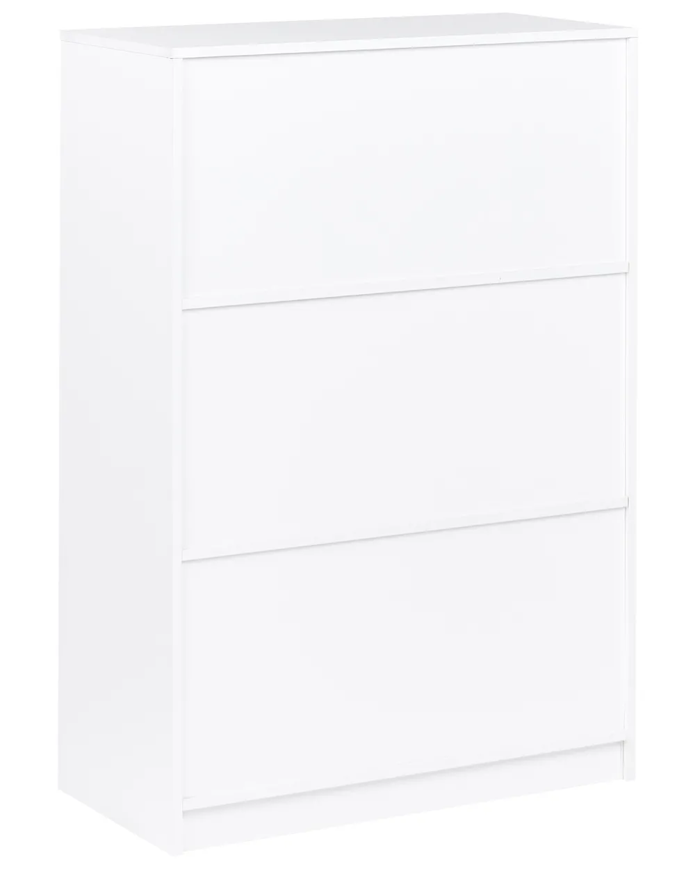 3 Tier Bookcase ZEHNA 117 cm White_1026468