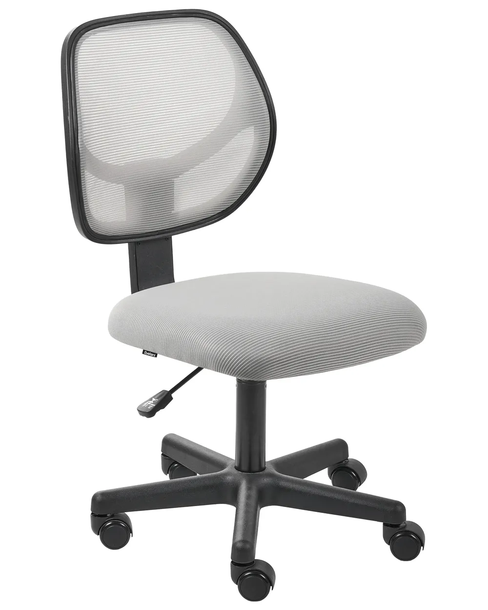 HOMCOM Sedia da Ufficio Altezza Regolabile e Girevole Pelle PU Grigio HOMCOM Sedia da Ufficio Altezza Regolabile e Girevole Pelle PU Grigio