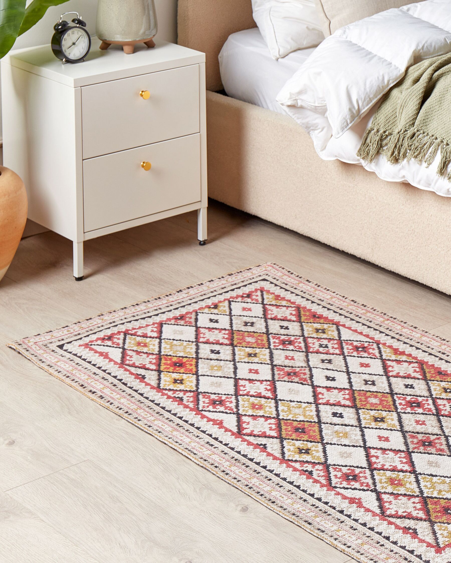 Cotton Area Rug 80 x 150 cm Multicolour ANADAG_853622