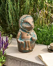 Garden Figurine LOLA Hedgehog 37 cm Brown_1184804