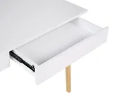 Home Office Desk THESLAY 120 cm 60 cm Light Brown/ White_1068896