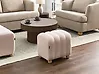 Pouffe IDYLLWILD Boucle Off-White