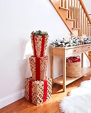 Christmas Decoration LED HUMPPILA 87 cm Christmas Gifts Brown_1179204