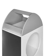 Shelving Unit COSMOS 120 cm White_1044718