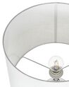 Lámpara de mesa de cerámica gris claro/blanco crema 66 cm GEORGINA_822370