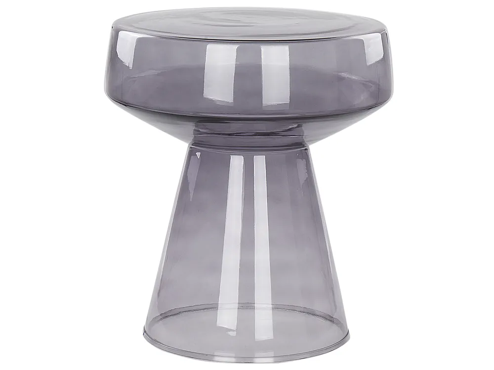 Set di 2 tavolini LAGUNA/CALDERA Vetro Grigio_883270
