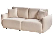 Modular Sofa 2 Seater MESNALI Boucle Beige_1046381