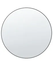 Wall Mirror ANNEMASSE 80 cm 80 cm Metal Black_844167