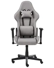 Sedia da gaming WARRIOR Grigio chiaro_852023