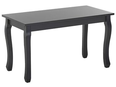 Tavolino da caffè nero 80 x 40 cm SNOOK