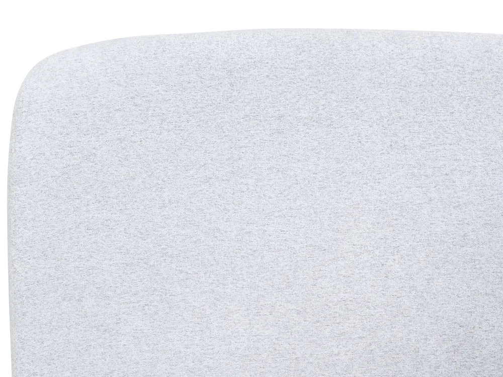 Ottoman Bed BLAGNAC Fabric Light Grey 140 x 200 cm (EU Double)_1009320
