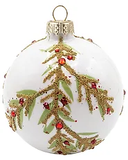 Set of 40 Baubles SNOWSPARK Glass Multicolour_1192158