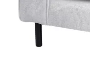 Sofa 3 Seater SAVALEN Fabric Light Grey_998128