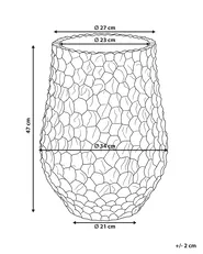 Plant Pot PILLERSEE 34 cm Light Brown_1164685