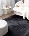 Shaggy Area Rug 140 x 200 cm Black CIDE_746835