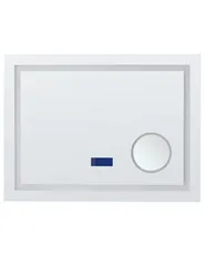 Lustro łazienkowe LED THAIX 80 cm 60 cm Srebrny_932203