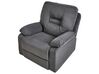 Fabric Manual Recliner Living Room Set Grey BERGEN II_934077