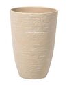 Set di 2 vasi beige sabbia 35 x 35 x 50 cm CAMIA_841567