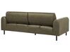 Conjunto de sofás 4 lugares em tecido verde escuro ASKIM_919062