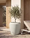 Plant Pot MYCENA 56 cm Off-White