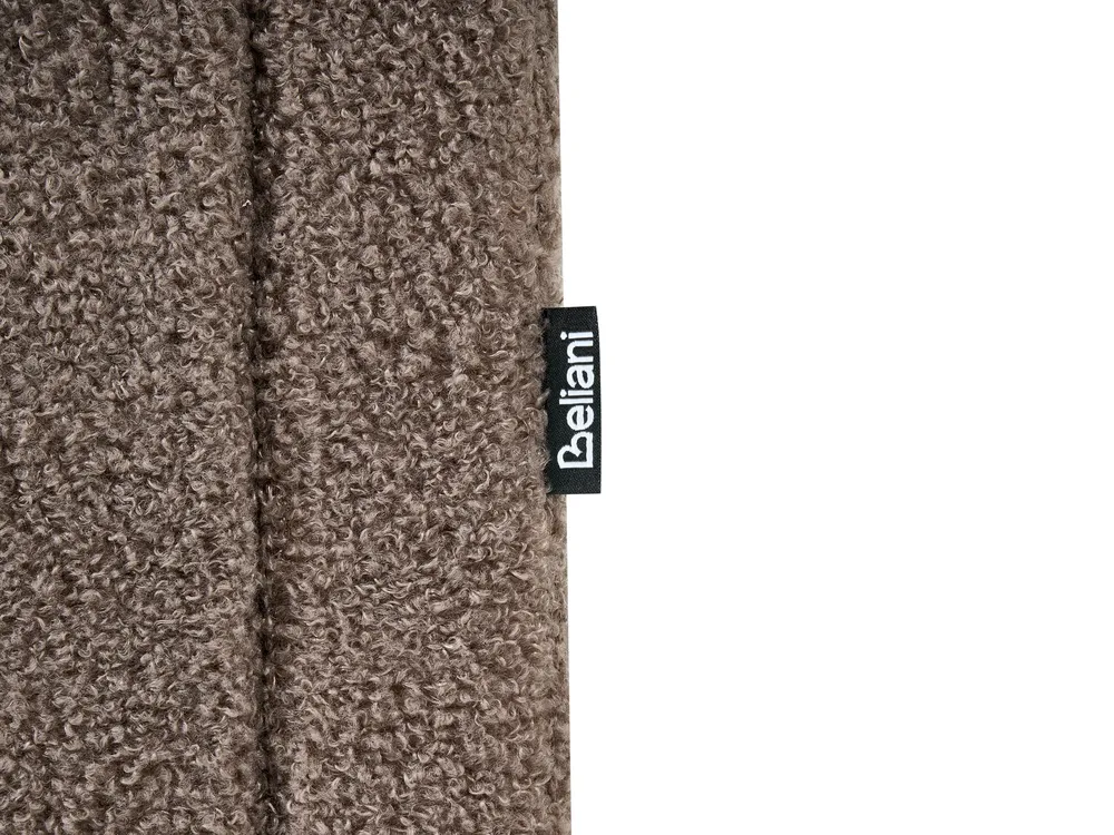 Ottoman Bed without Headboard DINAN Boucle Taupe 160 x 200 cm (EU King Size)_995424