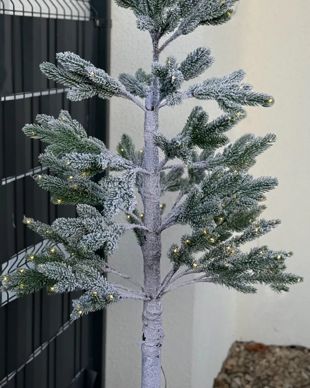 Dekoracja ogrodowa LED ALBIONI 180 cm Drzewko Biały_1046119