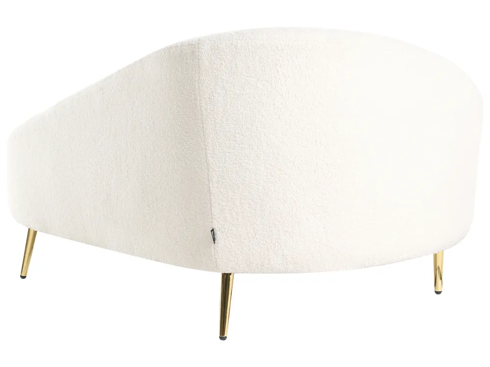 Left-Hand Chaise Longue VALREAS Boucle Off-White_969219