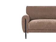 Sofa 3-Sitzer SKARO Chenillegewebe Braun_1156654