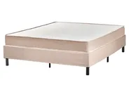 Divan Bed Fabric COUNTESS 160 x 200 cm (EU King Size) Beige_1054309