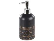 5-Piece Bathroom Accessories Set LANCO Ceramic Black_788534