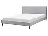 Bed Fabric FITOU 160 x 200 cm (EU King Size) Light Grey